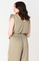 Camisole col V Black Tape