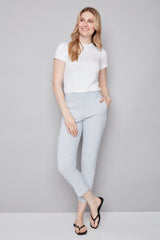 PANTALONS bleu fines rayures ILTM