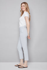 PANTALONS bleu fines rayures ILTM