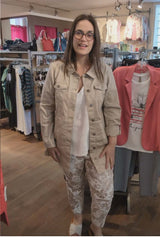 JACKET long en denim
