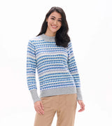Pull en maille douce à col montant