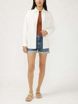 BLOUSE en Denim Silver