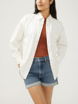 BLOUSE en Denim Silver