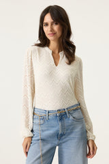 BLOUSE dentelle extensible Garcia
