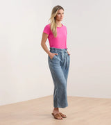 T-SHIRTS à encolure tressée Hatley