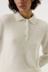 CHANDAIL tricot duveteux