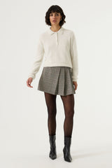 CHANDAIL tricot duveteux