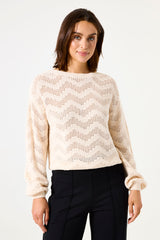 CHANDAIL tricot ajouré  Garcia