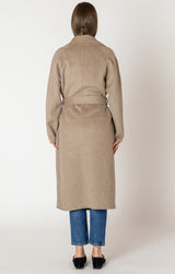 Manteau de lainage Black tape