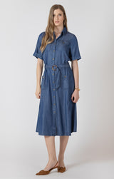 ROBE boutonnée BLACK TAPE