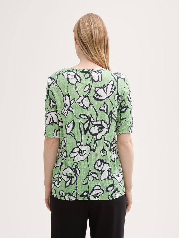 T-SHIRT froissé Tom Tailor