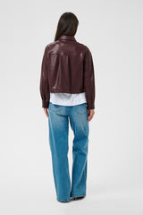 BLOUSE Cuirette Fudge