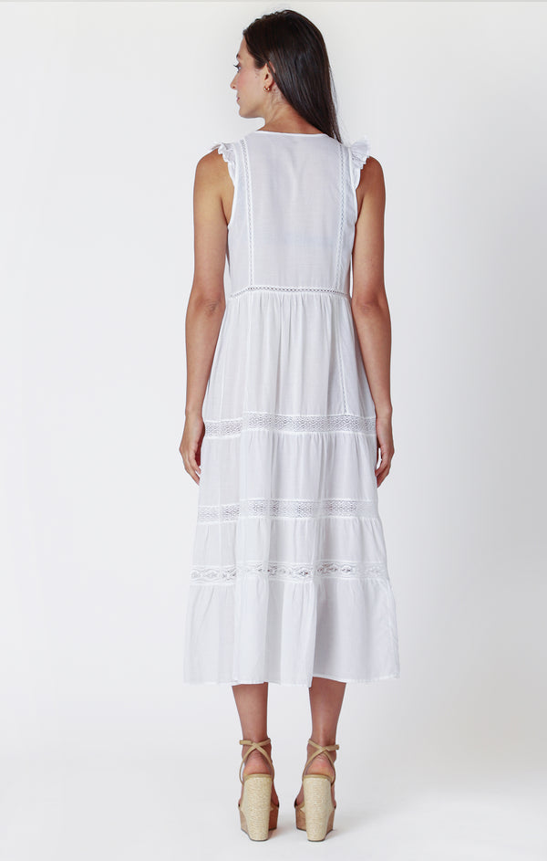 ROBE blanche Dex