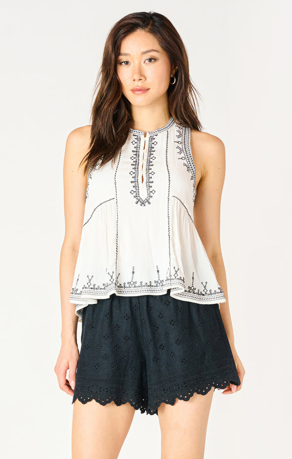 BLOUSE sans manche Dex