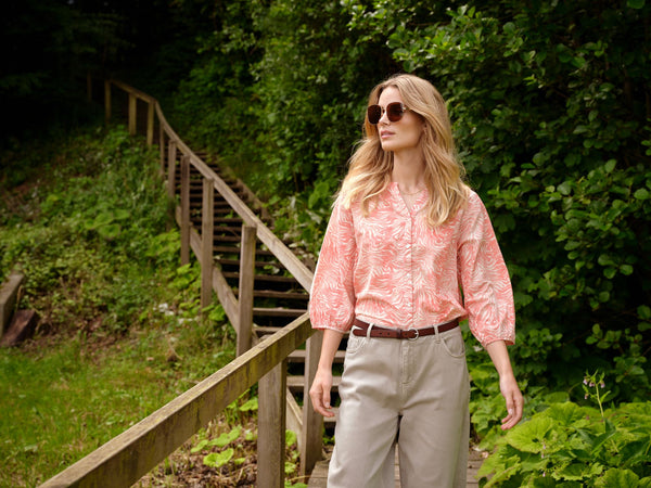 BLOUSE pêche Soya concept