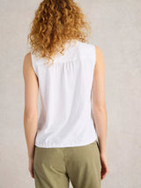 BLOUSE TULIP White Stuff