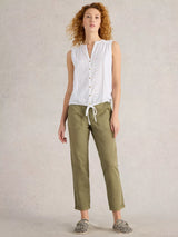 BLOUSE TULIP White Stuff