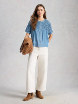 BLOUSE TAMMIE White Stuff