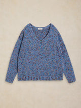 CHANDAIL TEXTURE V NECK
