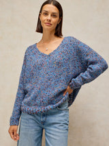 CHANDAIL TEXTURE V NECK