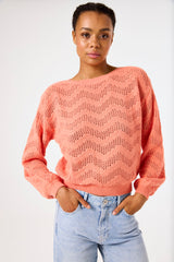 CHANDAIL tricot ajouré  Garcia