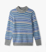 Pull en maille douce à col montant