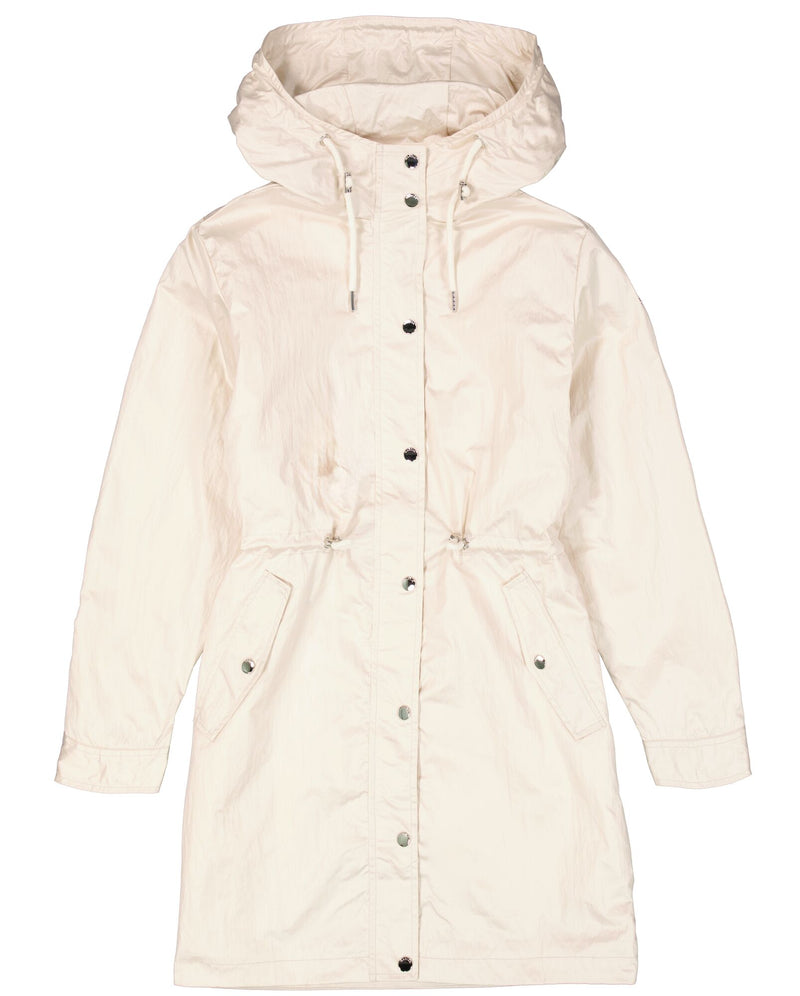 MANTEAU IMPERMÉABLE GRIS PERLE GARCIA
