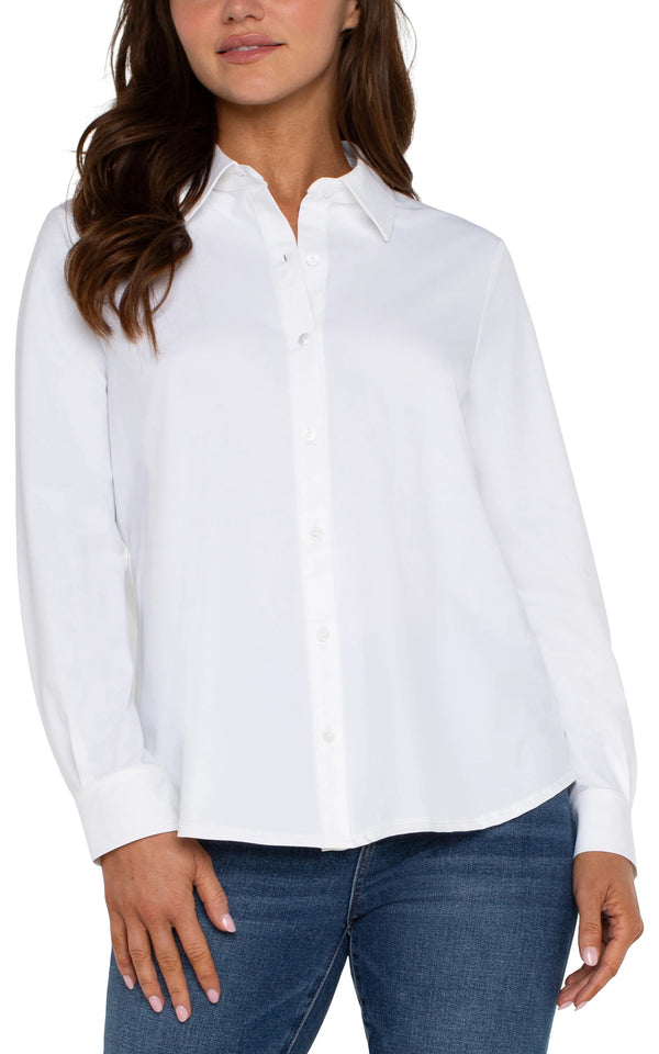 BLOUSE blanche extensible Liverpool