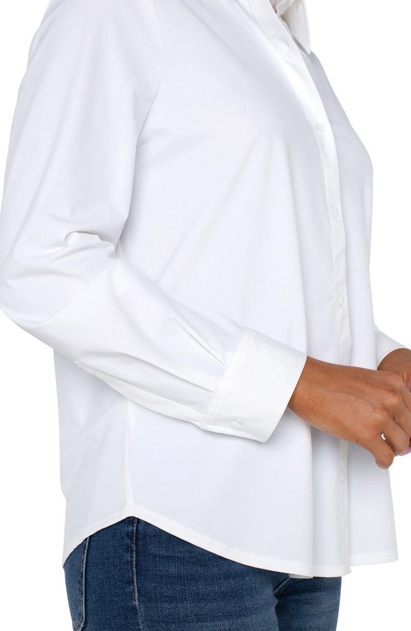 BLOUSE blanche extensible Liverpool