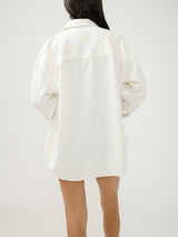 BLOUSE en Denim Silver