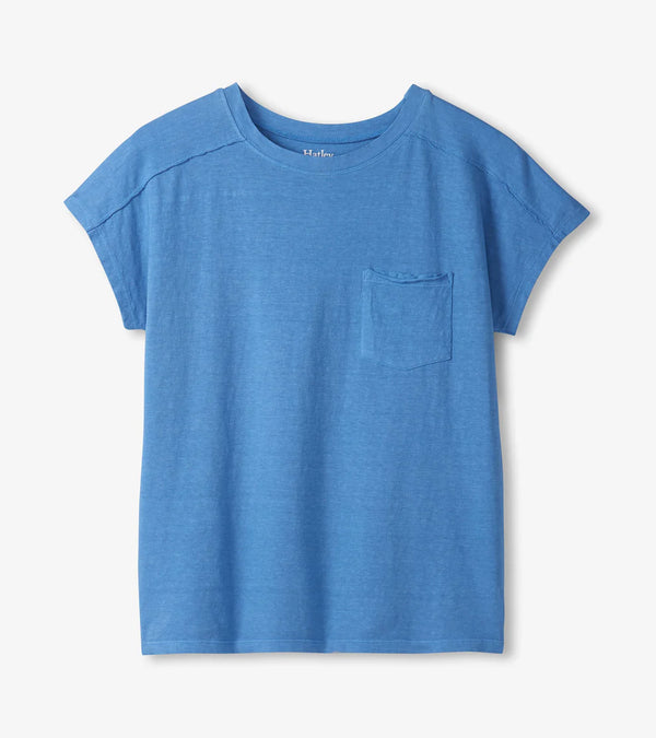 T-SHIRTS Ample à poche Hatley