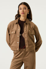JACKET en suédine