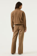 JACKET en suédine