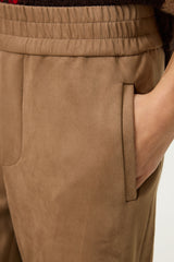 PANTALONS en suédine