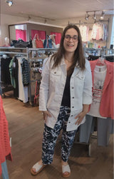 JACKET long en denim
