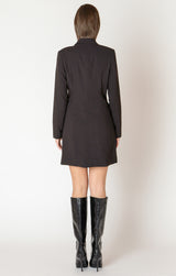 ROBE-BLAZER Black Tape