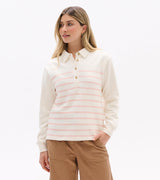 POLO COCO-RAYURES ROSES HATLEY