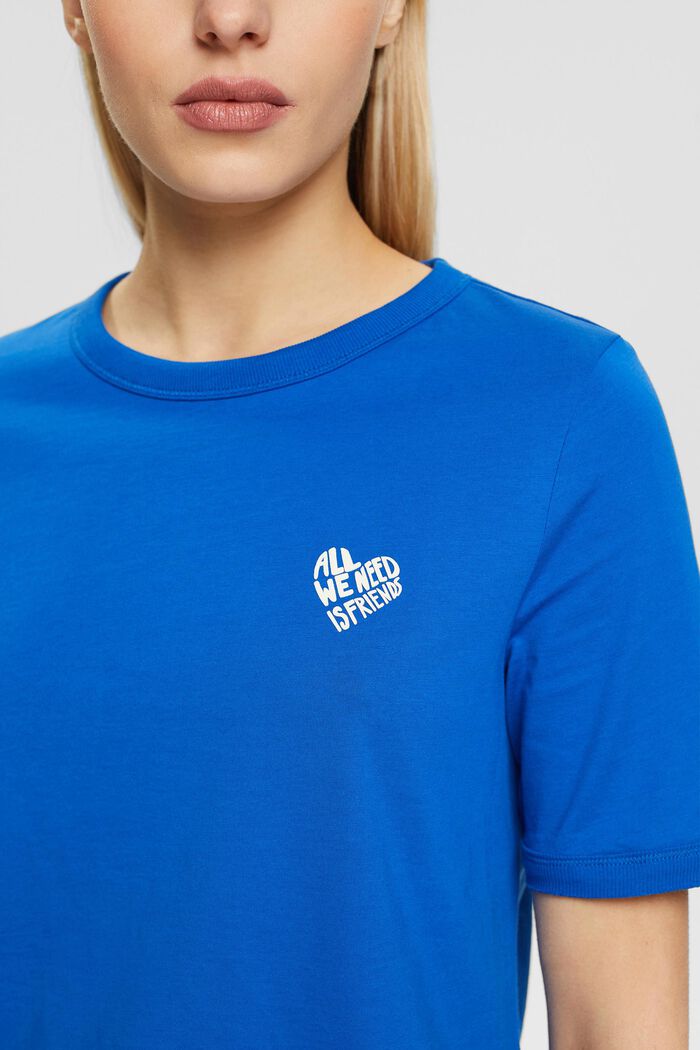 T-shirt en coton All we need is love Esprit