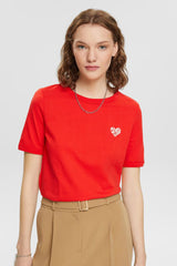 T-shirt en coton All we need is love Esprit
