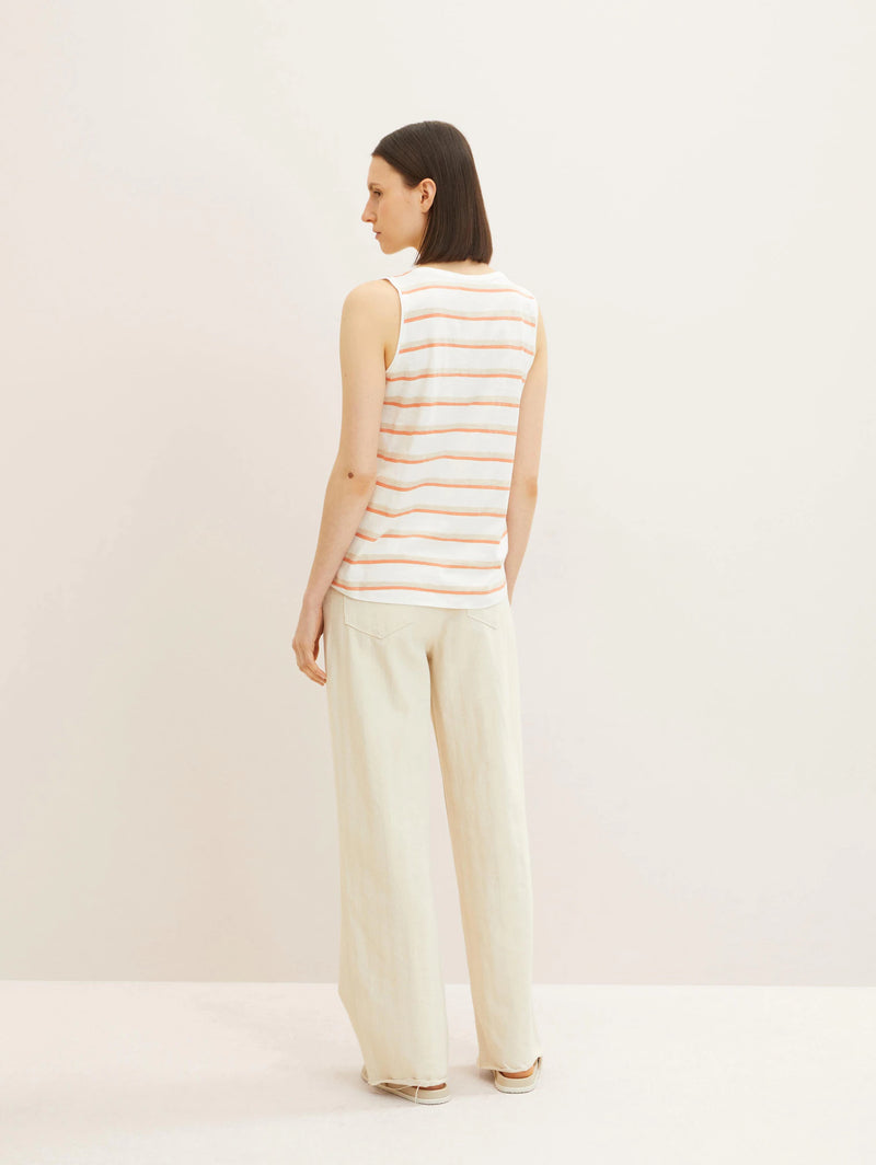 Camisole avec boutons décoratifs Tom Tailor