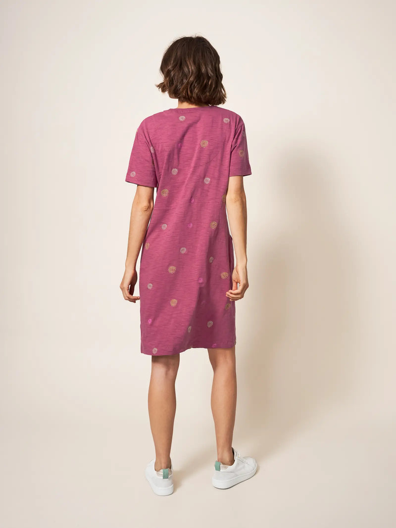 Robe Tammy brodée White Stuff