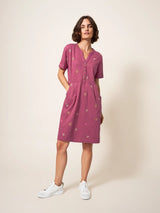 Robe Tammy brodée White Stuff