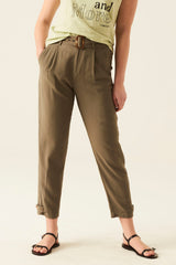 Pantalons kaki Garcia