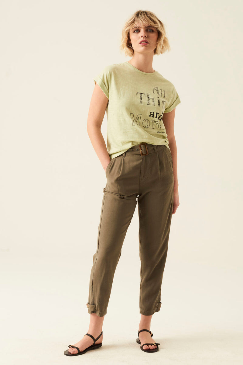 Pantalons kaki Garcia