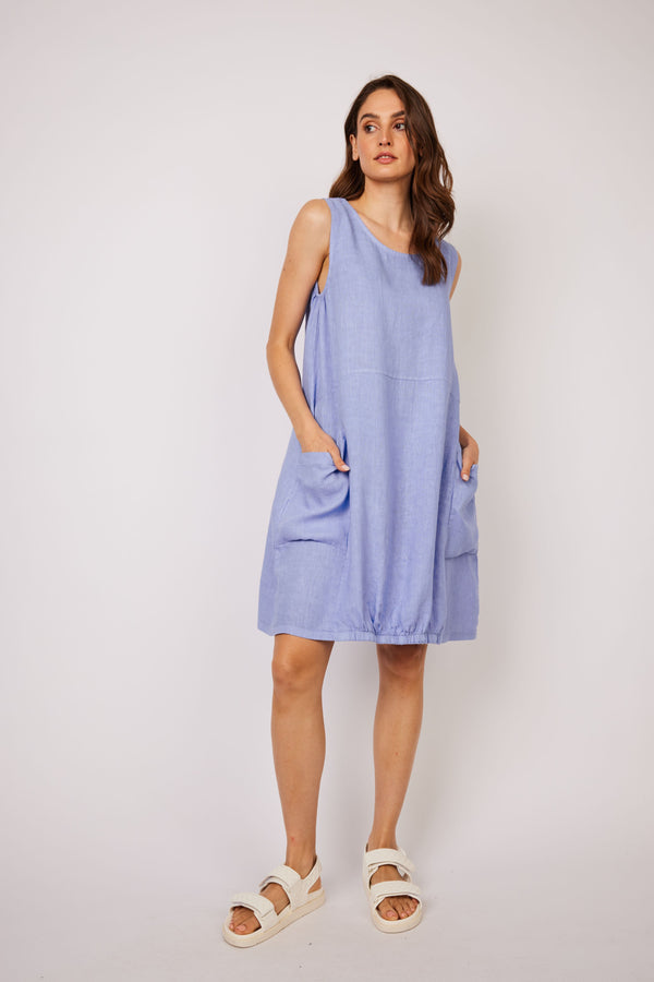 Robe avec poches Pistache