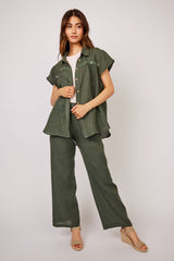 Pantalons Pistache