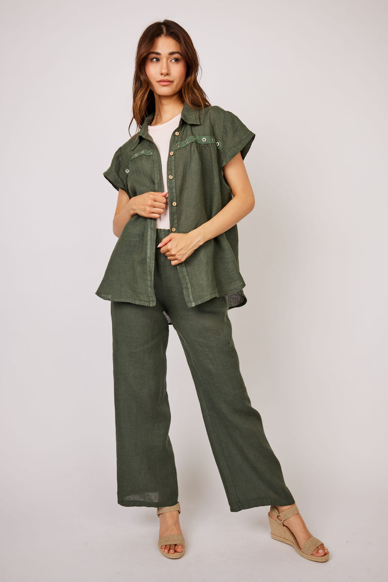 Pantalons Pistache
