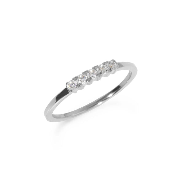 Bague Argent Étoile montante Mia Bijoux