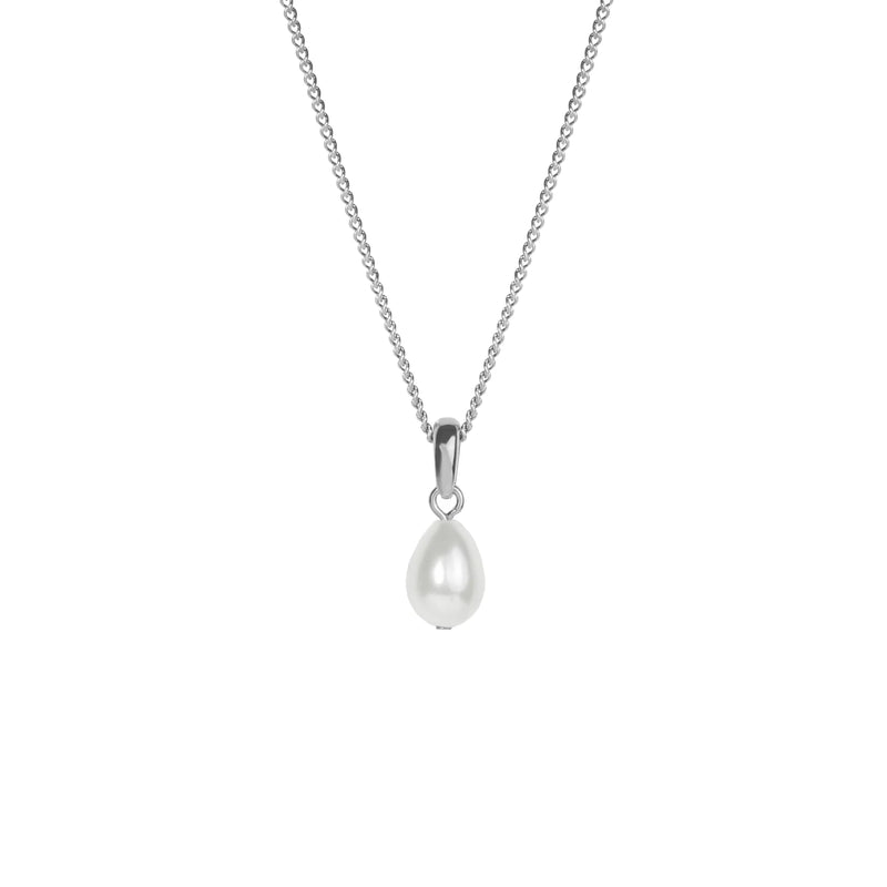 Collier Argent Sally perle Mia Bijoux