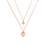 Collier Or Duetto Mia Bijoux